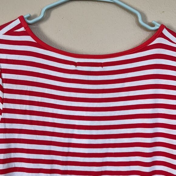 Color FX Orange/White stripped Top size M - Picture 5 of 5